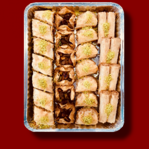 Custom Mixed Medium Baklava Tray (Sugar Free)
